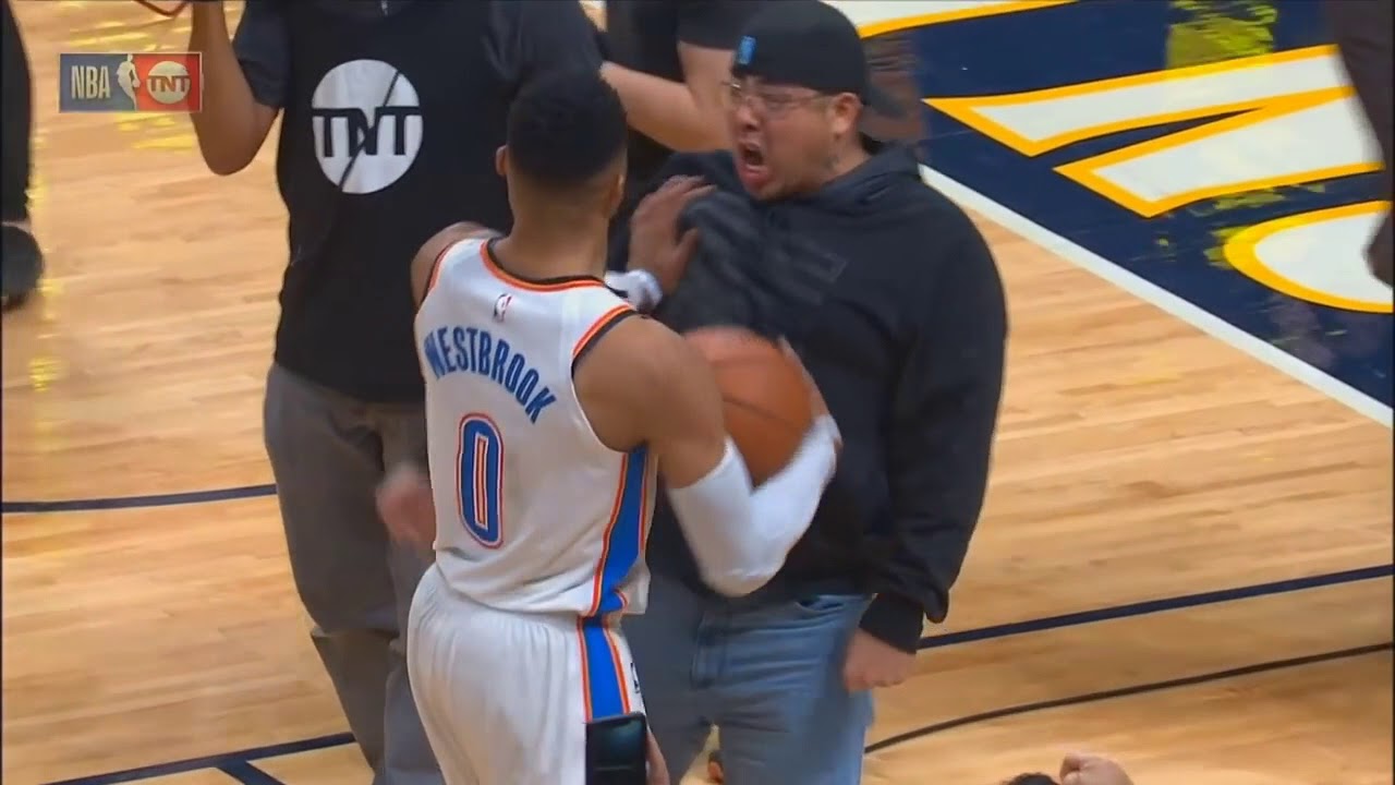 Russell Westbrook now thinks it's a good idea to confront fans who ...