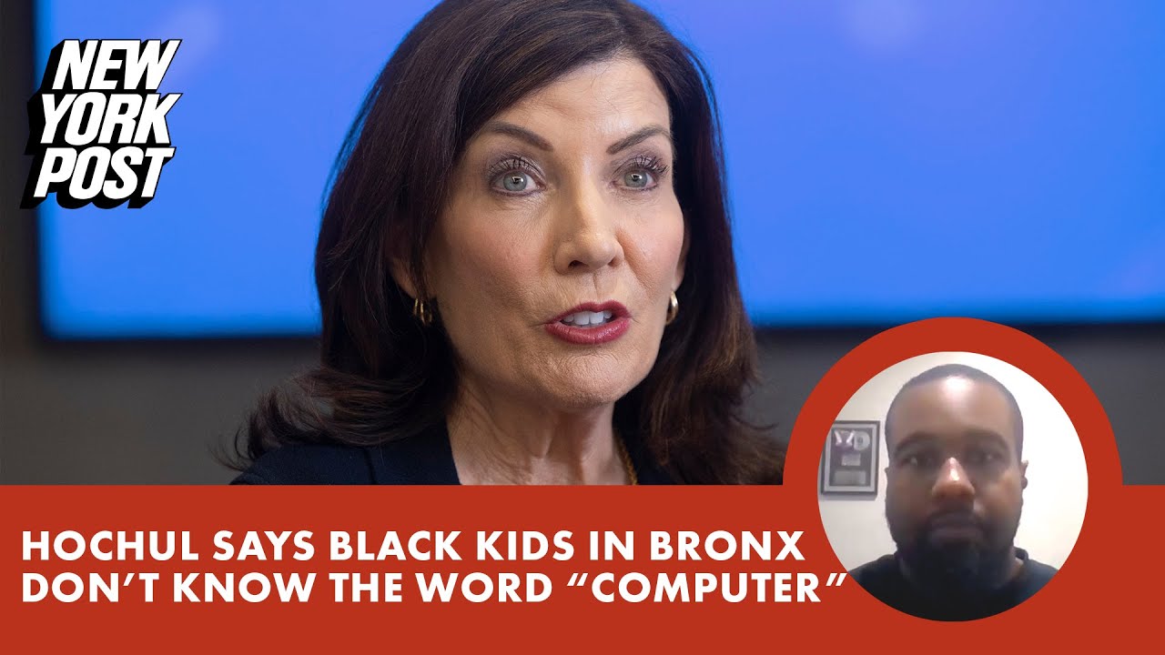 Kathy Hochul’s dim slur on black kids and computers exposes Dems’ condescending ignorance