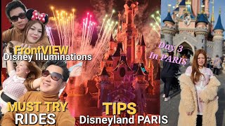 DISNEYLAND PARIS Prices Tours Attractions | Day 3 Pinay in Paris Vlog | Tagalog CLEAR Voice Over