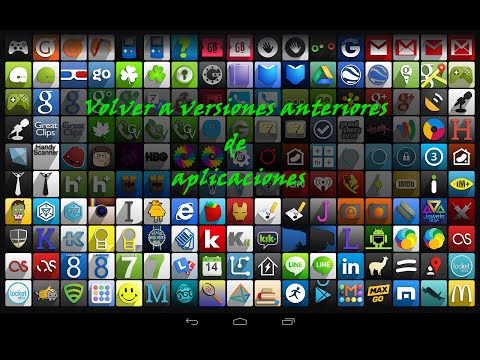 Tutorial | Volver a versiones anteriores de apps