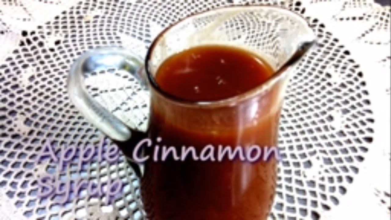 How To Make Apple Cinnamon Syrup Recipe Fruit Syrup Tasty Yummy And Fast Syrup Recipe To