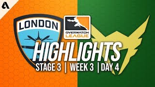 London Spitfire vs Los Angeles Valiant | Overwatch League Highlights OWL Stage 3 Week 3 Day 4