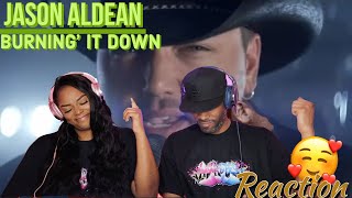 Spicyyyy!! Jason Aldean "Burnin' It Down" Reaction | Asia and BJ