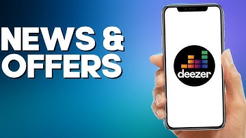 How to Find News and Offers Notifications Settings on Deezer mobile