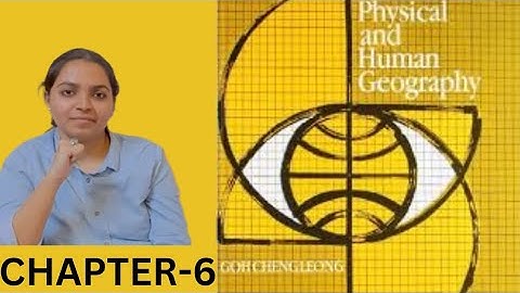 GC Leong | Chapter 6 | Landforms of Glaciation