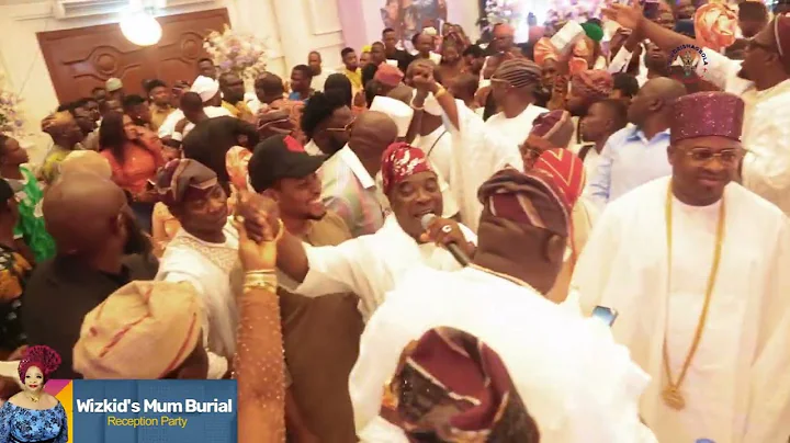 K1 DE ULTIMATE SERENADES WITH WIZKID AT LATE MUM'S FUNERAL CEREMONY