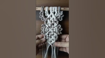 Macrame Pattern Diy #macramedesigns #macramepattern #macrameknots #macrameforbeginners #macrame #diy