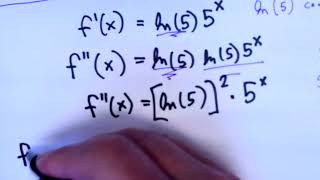 Finding Patterns in Higher Derivatives.