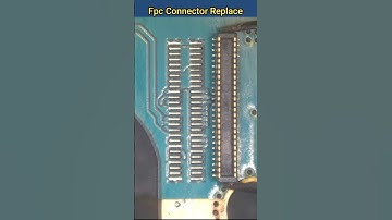 Fpc Connector Replace #technology #mobilerepair