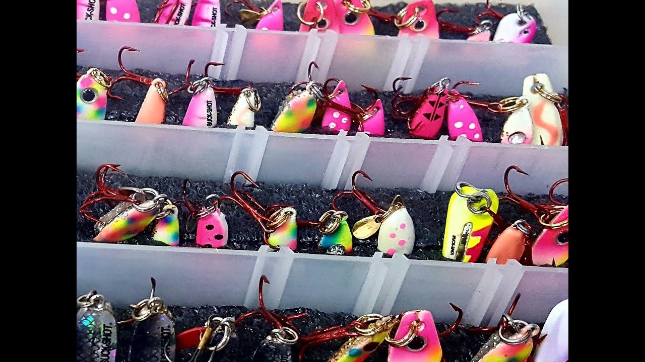 ICE FISHING GEAR hack Jig storage YouTube