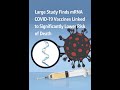 COVID Vaccines Linked to Lower Death Risk