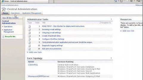 Enabling Usage Analysis processing for SharePoint on SBS 2008