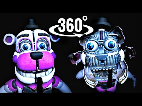 360 video VR Five Nights at Freddy's FNAF 360° Chica the Chicken Try not to  be scared #WithMe 