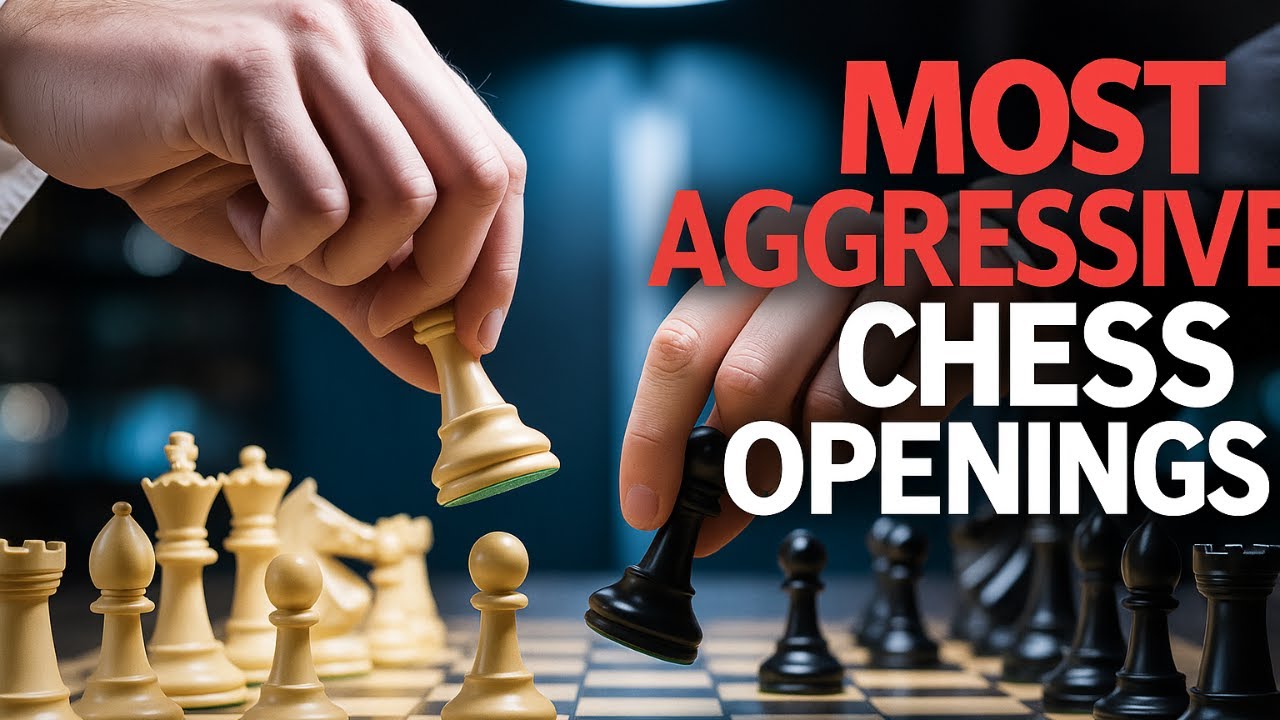 5 Aggressive Chess Openings That Will SHOCK Your Opponents - YouTube