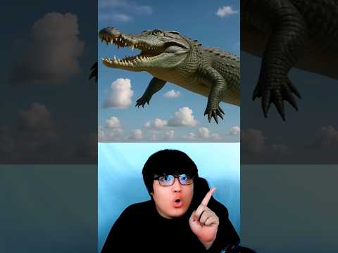 ✈️+🐊=? How to