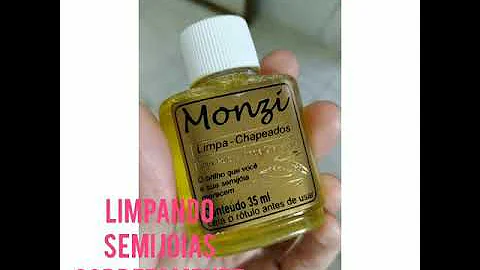 Como limpar semi joias com Monzi?