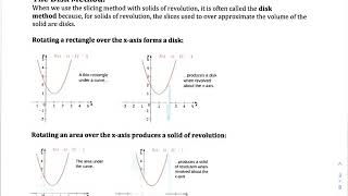 Calculus: Volume by Slicing, Disks and Washers - Part 2