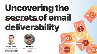 Secrets email deliverability with Robert Brandl of Email Tooltester