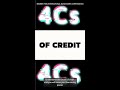 The Power of the 4 C's of Credit