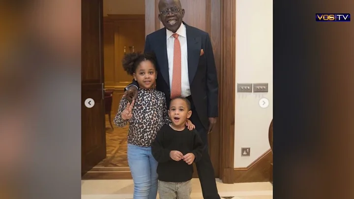 Tinubu's Son, Sheyi Share Recent Photos of Tinubu Playing With His Grand Children - VOS TV NEWS