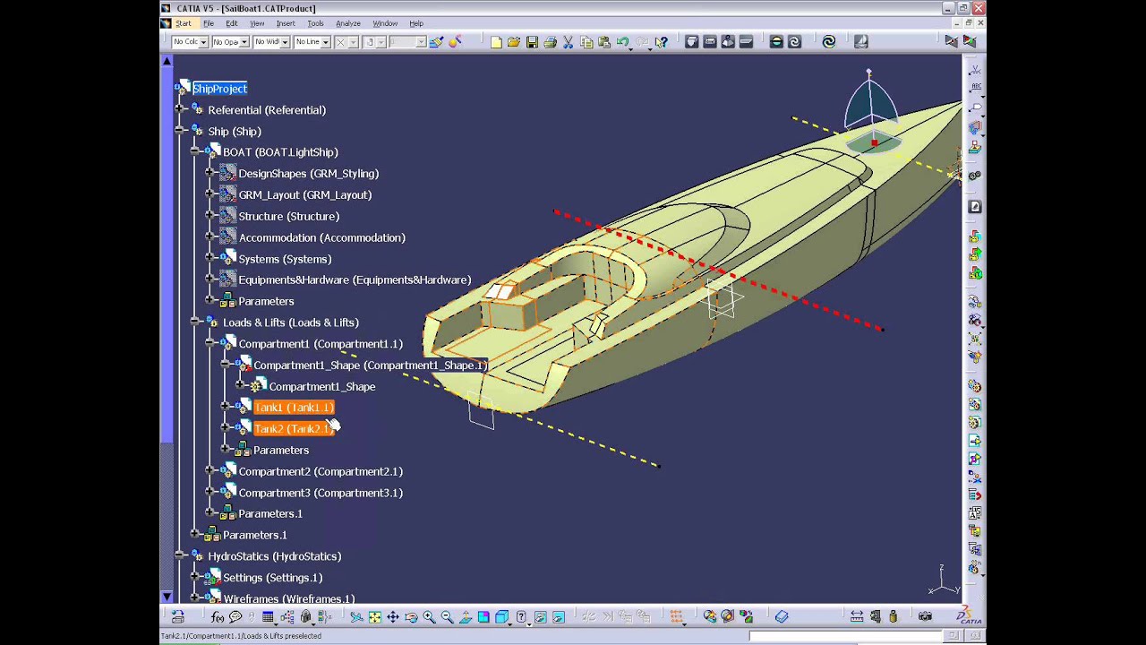 catia marine cmna v1 overview - youtube