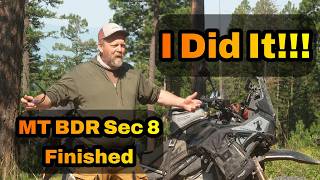 Montana BDR Section 8 | My First BDR Ends at the Canadian Border!