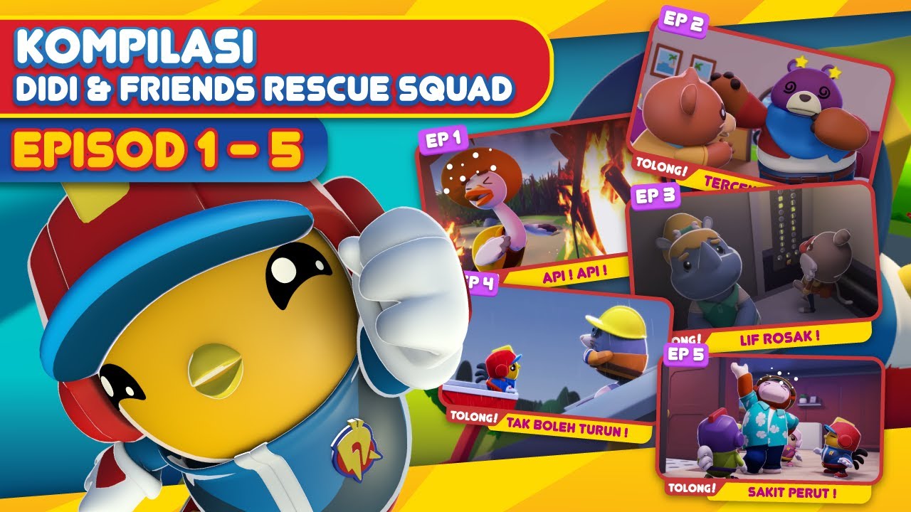 Didi & Friends Rescue Squad Episod 1-5 I DRS I Didi & Friends