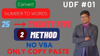 How To Convert Number To Words in Excel Hindi  Using SpellNumber Formula 