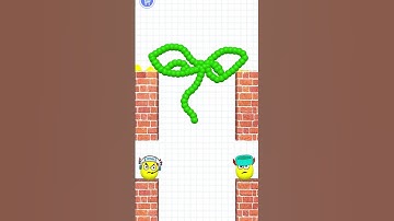 Draw logic puzzle, Draw to smash, draw game, Game level 494 #drawpuzzlegame #shortsfeed