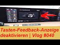 Tasten-Feedback deaktivieren | Honda e Vlog #040