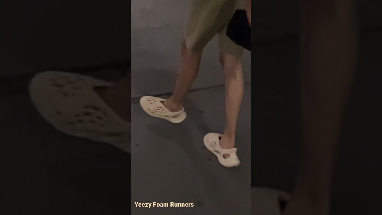 yeezy foam runner youtube