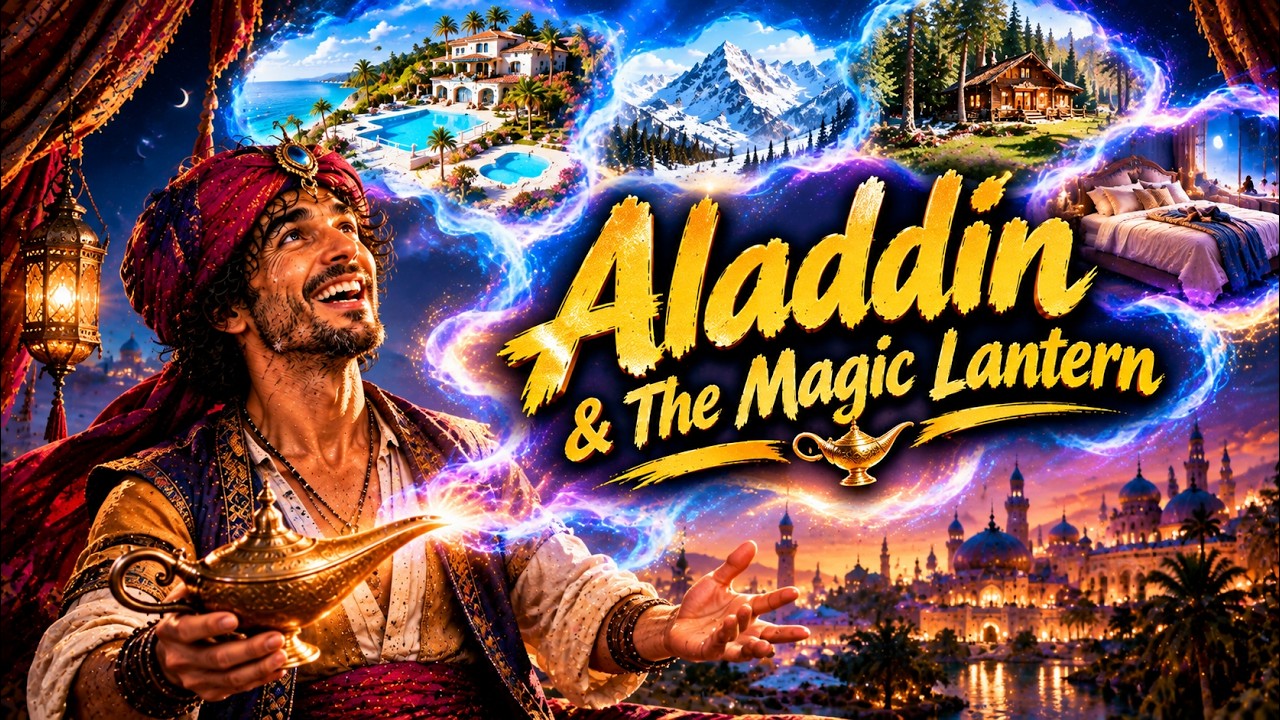 Aladdin & the magic lantern (lyrics & music by Gianni Peteani)