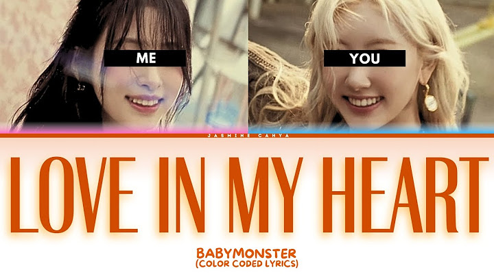 BABYMONSTER 'Love In My Heart' [SING WITH ME | KARAOKE]