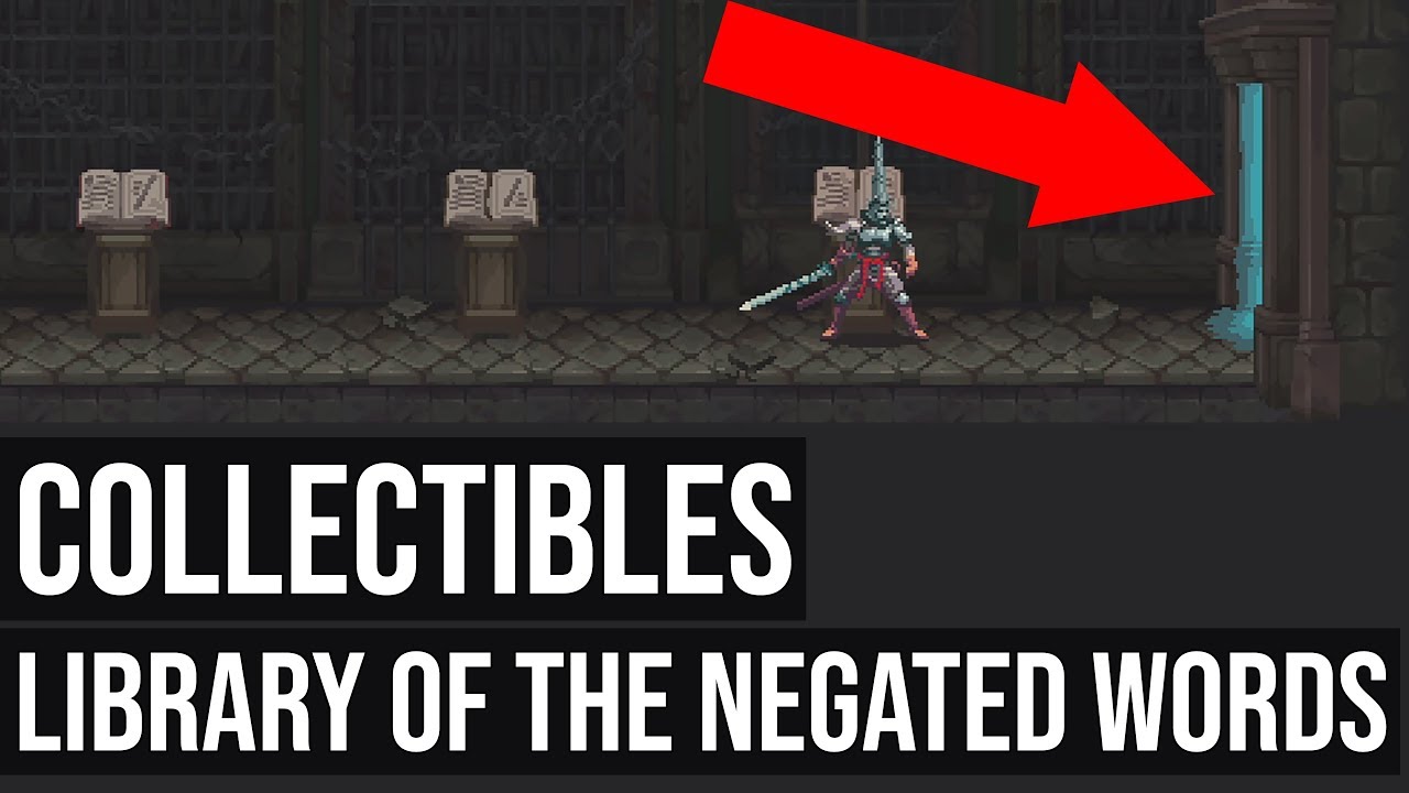 All Collectibles Library of the Negated Words (Books Puzzle Solution