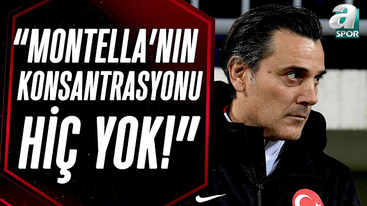 Gökhan Keskin: "Vincenzo Montella'nın Konsantrasyonu Hiç Yok!" (Karadağ 3-1 Türkiye) / A Spor