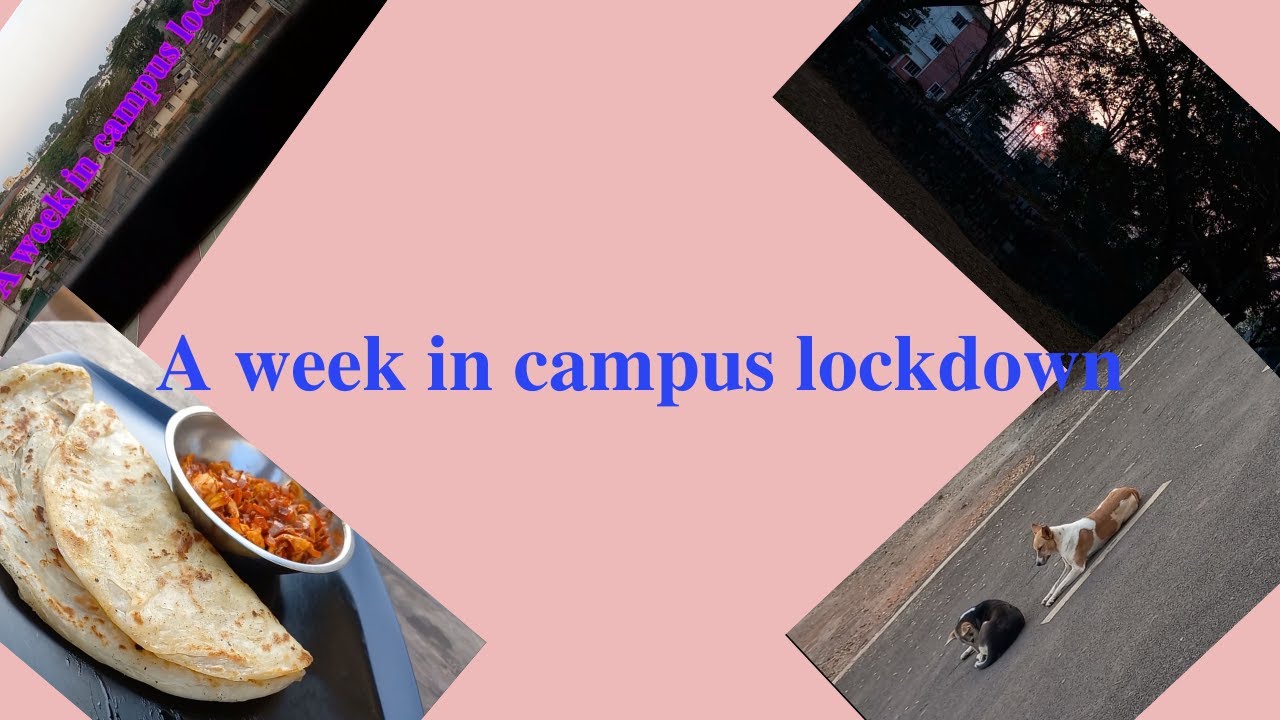 A week in campus lockdown | Manipal | Vlog