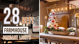 28 Best Farmhouse Pendant Lights