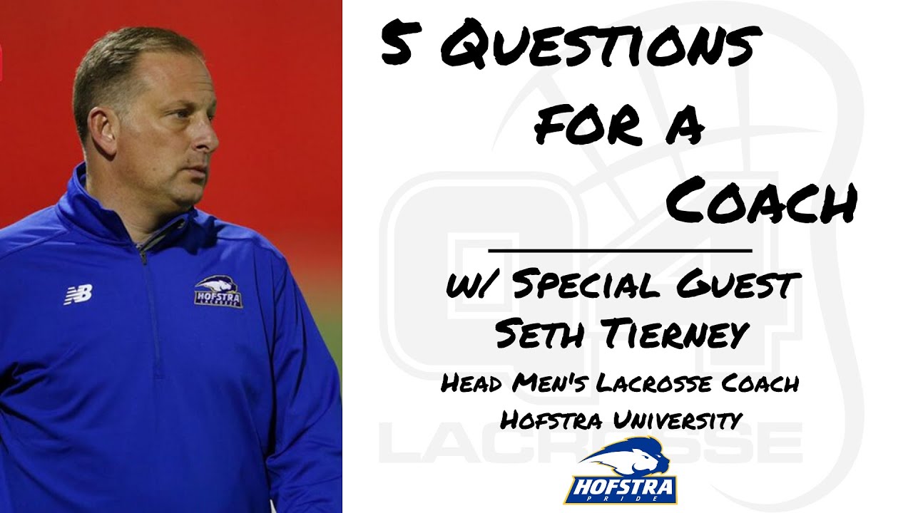 EPISODE 15 "5 Questions for a Coach" (w/ Hofstra head men's lacrosse