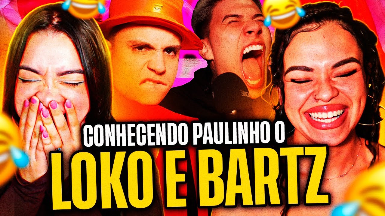 CHORAMOS DE RIR COM A RESSACA MORAL DO YURI 22, PAULINHO O LOKO e BARTZ 😂 | NAT e VIC MV [REACT]