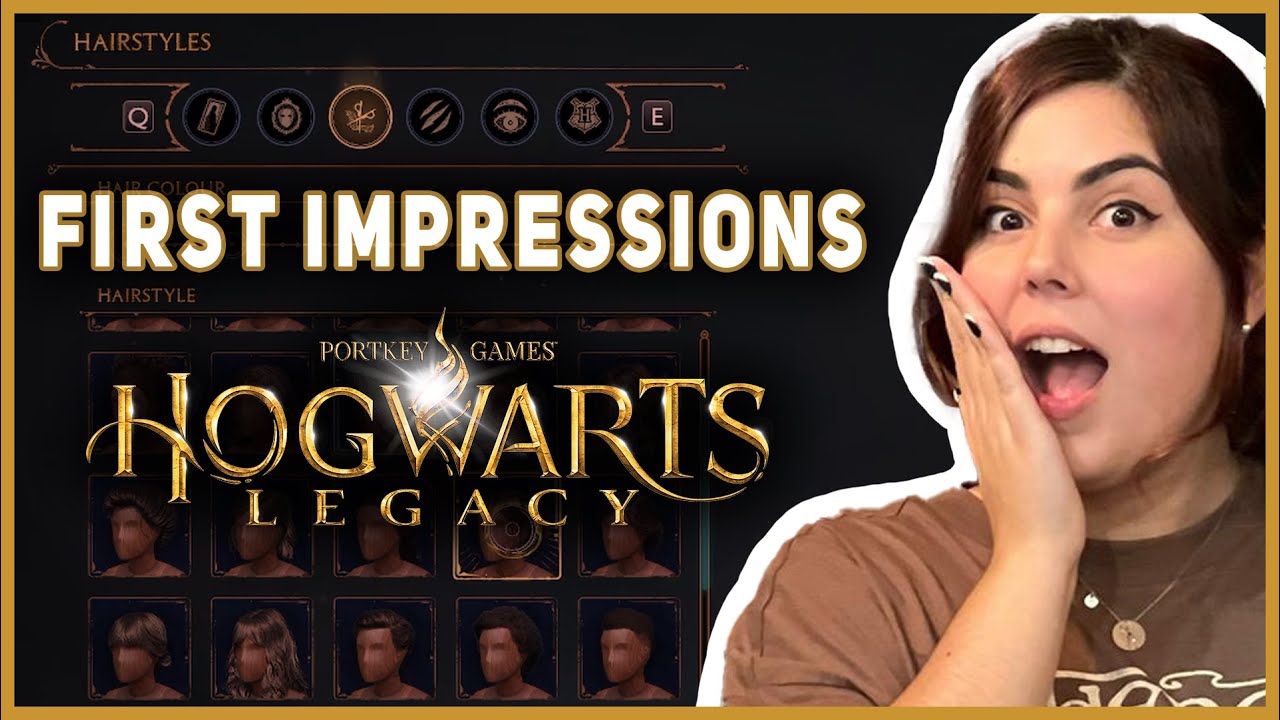 Reacting to Hogwarts Legacy ✨ First hours in the game!