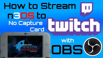 How to Use NTR CFW, Kit-kat & OBS to STREAM 3DS Gameplay to TWITCH - No Capture Card!