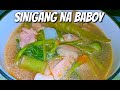 How to cook pork sinigang  sinigang na baboy rena vlogs version