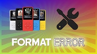 How to fix 'Format Error' on MP3/MP4 players [AGPtEK A02]