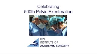 Celebrating 500Th Pelvic Exenteration