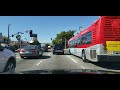 Dash Cam Tours 🚘 Windy Day in Los Angeles, California, USA
