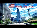 Dash Cam Tours 🚘 Windy Day in Los Angeles,  California,  USA