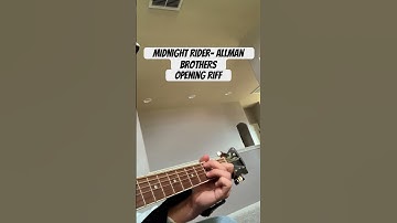 Thumbnail of Midnight Rider- Allman Brothers Band #allmanbrothers #midnightrider #rock #classicrock #guitar #riff