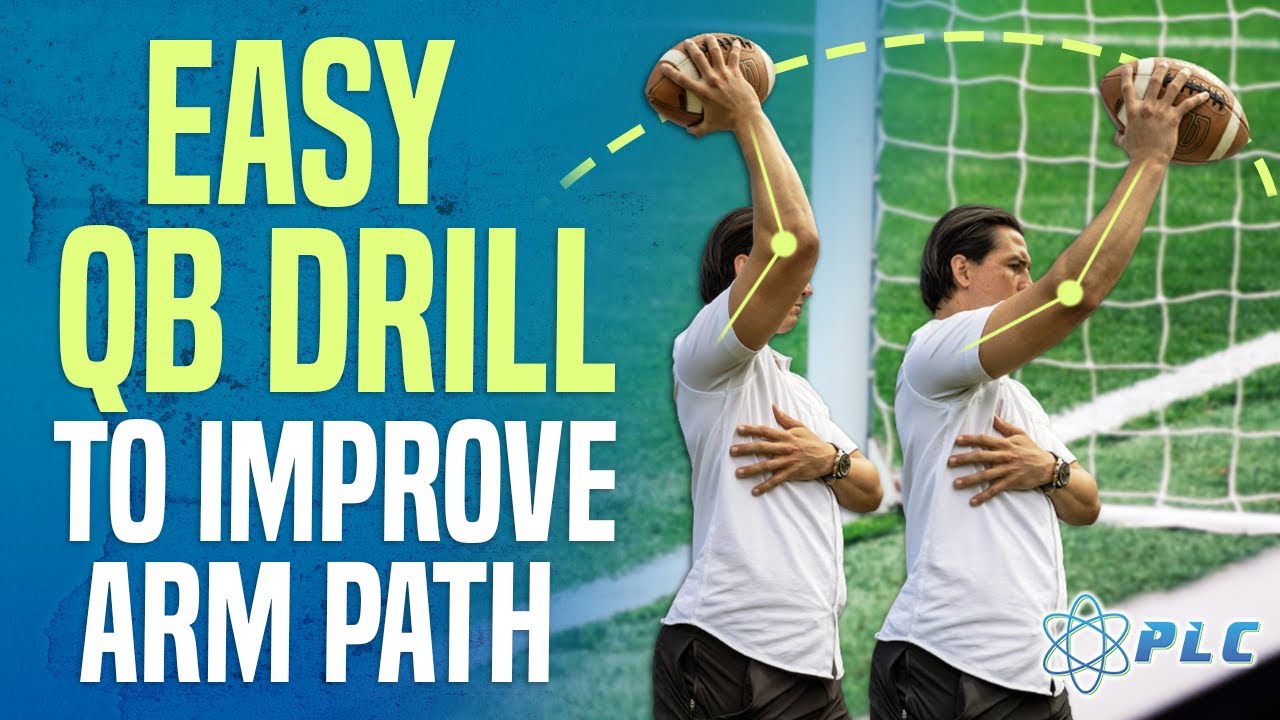 Easy Quarterback Drill To Improve The Arm Path Of The Throw
