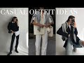 12 (MORE) CASUAL OUTFIT IDEAS | For Transeasonal/Inbetween Weather / Spring/Autumn Looks