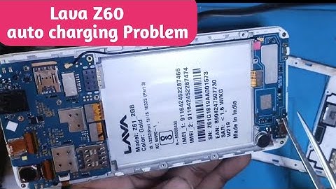 Lava Z60 Z61 Auto Charging Problem Solution | Lava android phone charging problem